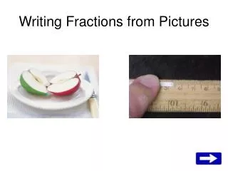 Writing Fractions from Pictures