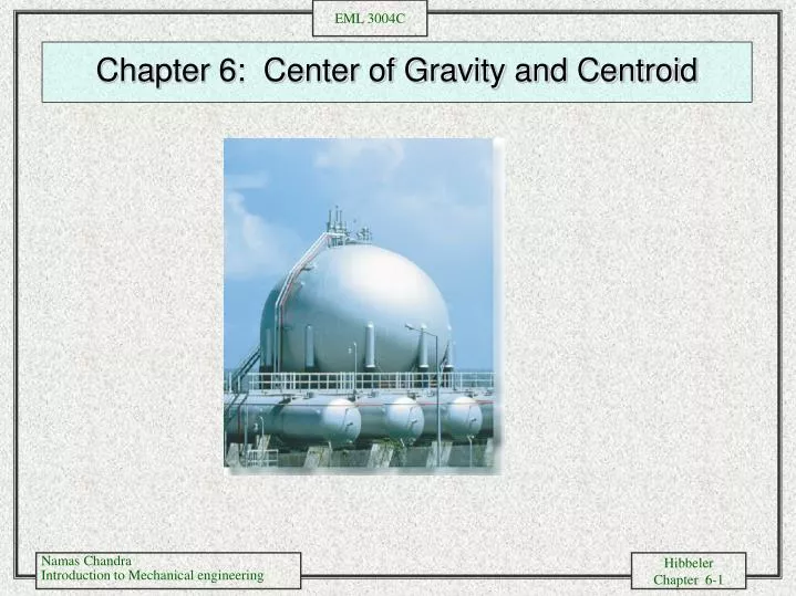chapter 6 center of gravity and centroid