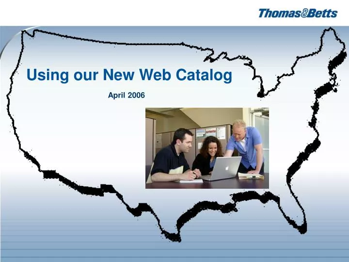 using our new web catalog