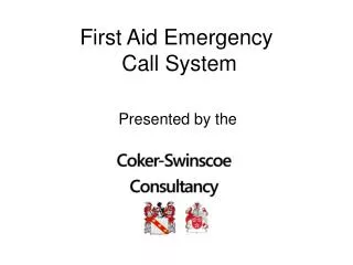 First Aid Emergency Call System