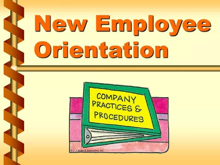 new employee orientation