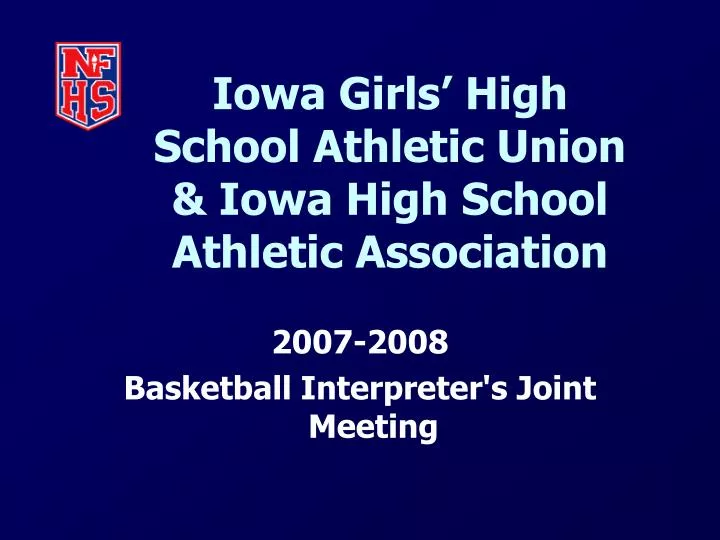 iowa girls high school athletic union iowa high school athletic association