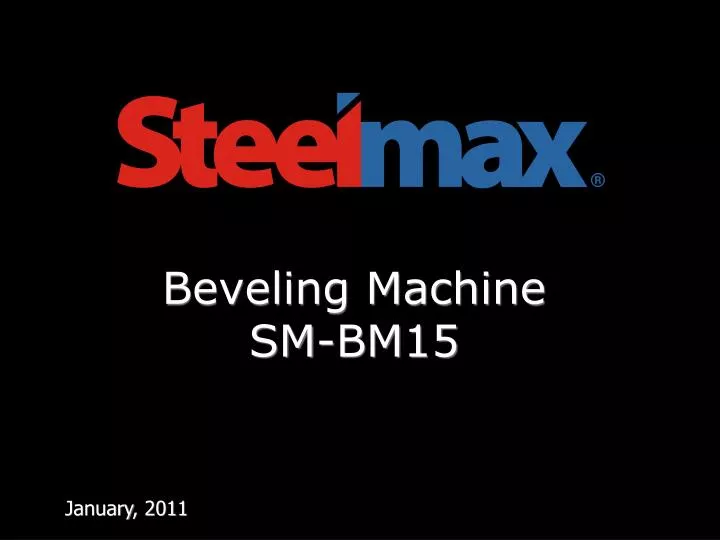 beveling machine sm bm 15