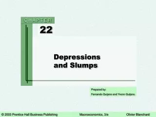 Depressions and Slumps