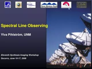 Spectral Line Observing