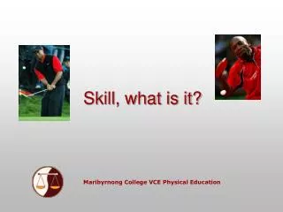 Maribyrnong College VCE Physical Education