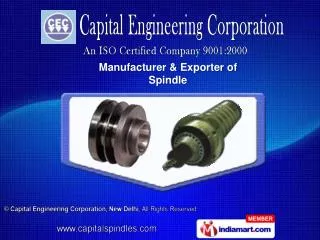 High Frequency Spindles & Grinding Spindles For VTL