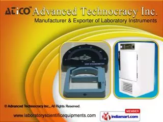 Laboratory Instruments 	& Laboratory Incubator Heat and Re