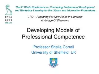 Developing Models of Professional Competence