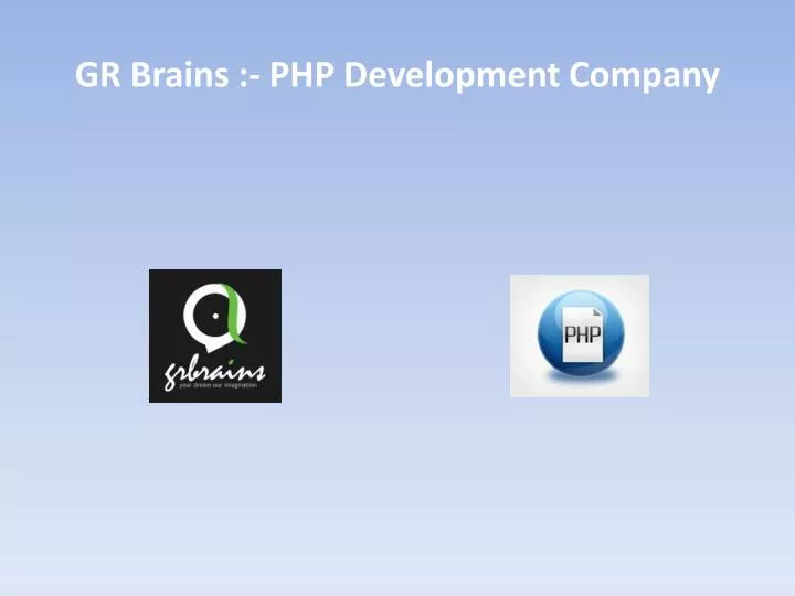 gr brains php development company