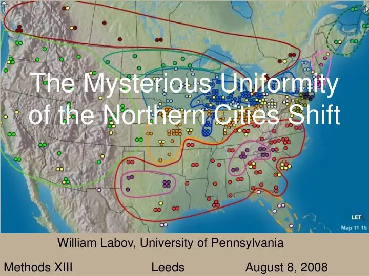 the mysterious uniformity of the northern cities shift