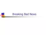 Breaking Bad News - slide 1