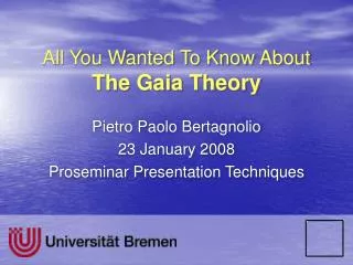 All You Wanted To Know About The Gaia Theory