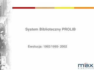 System Biblioteczny PROLIB
