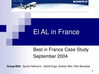 El AL in France