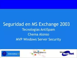Seguridad en MS Exchange 2003