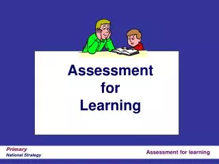 Assessment for Learning