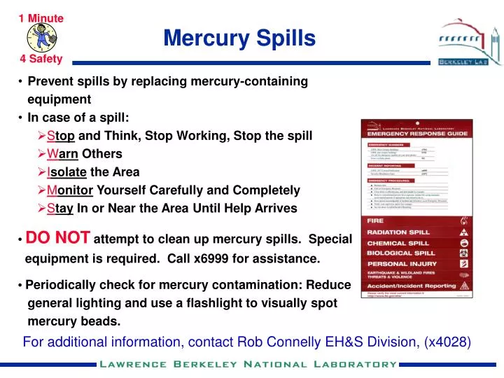 mercury spills