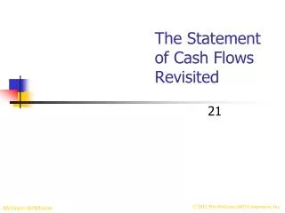 The Statement of Cash Flows Revisited