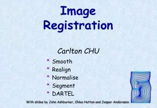 Image Registration Carlton CHU