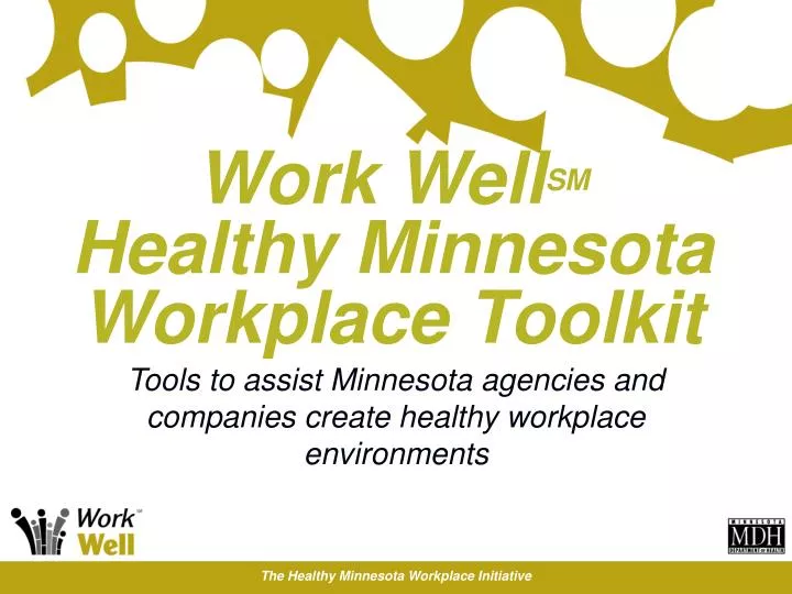 work well sm healthy minnesota workplace toolkit