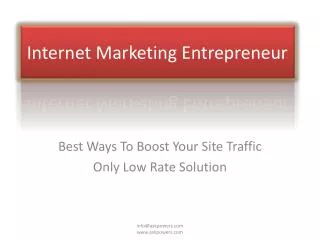 Online Marketing with low rates articles and blogs