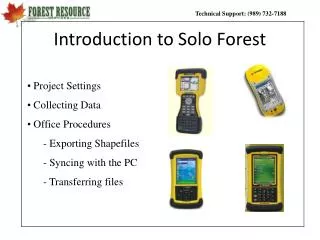 Introduction to Solo Forest