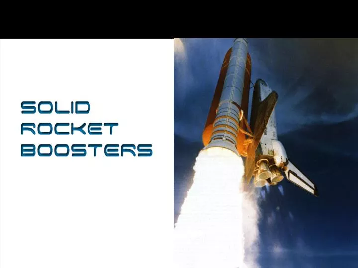 solid rocket boosters