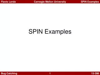 SPIN Examples