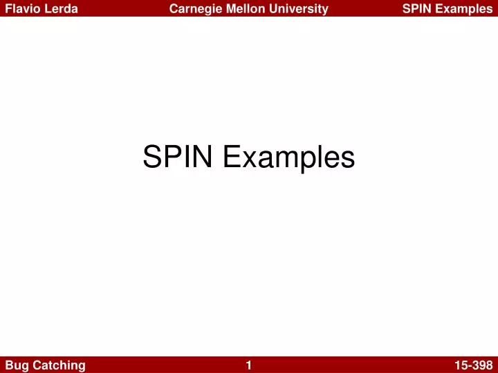 spin examples