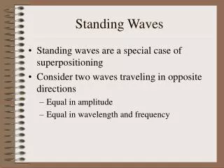 Standing Waves