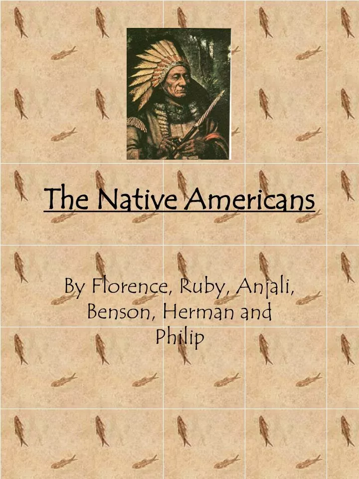 the native americans