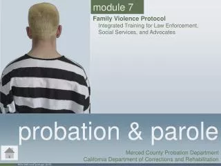 probation &amp; parole