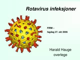 Rotavirus infeksjoner
