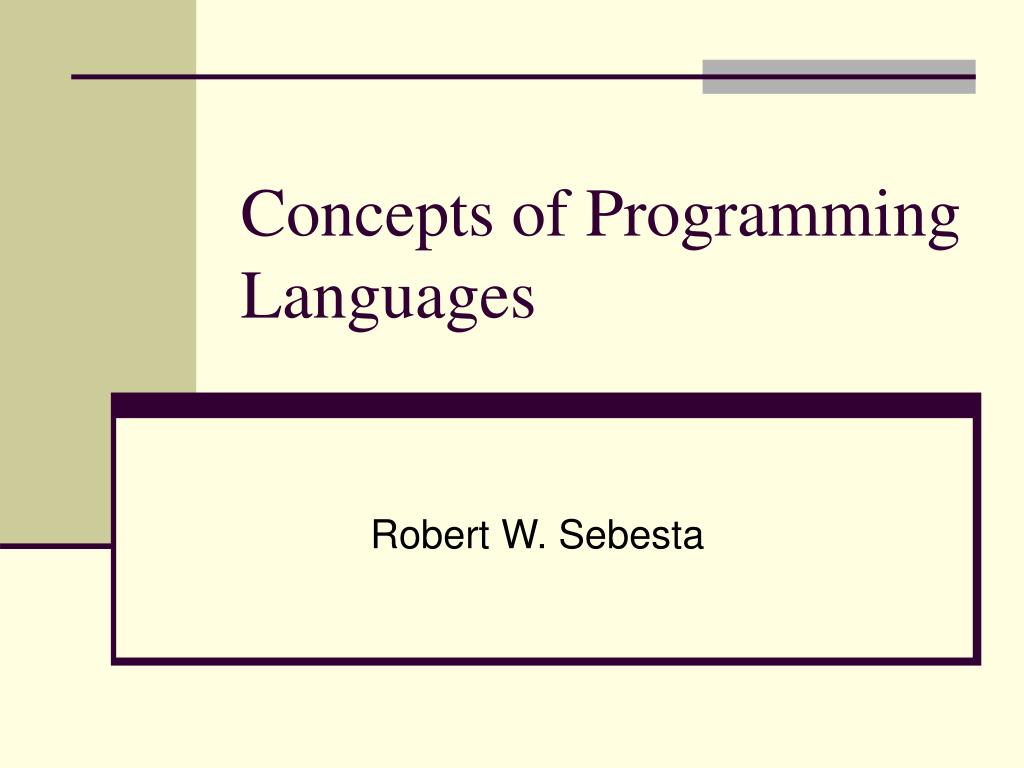 PPT - Concepts of Programming Languages PowerPoint Presentation, free ...