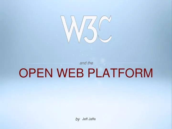 open web platform