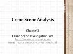 Crime Scene Analysis - slide 1
