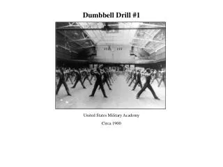 Dumbbell Drill #1