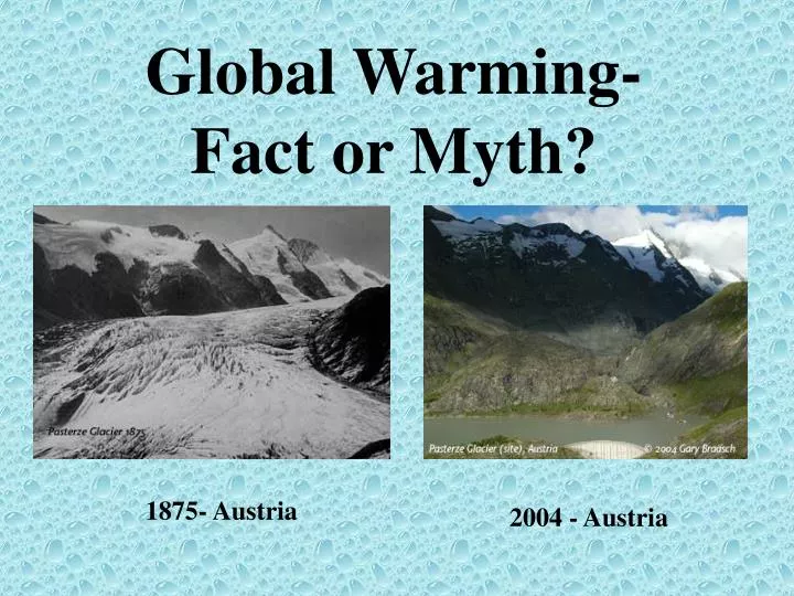 global warming fact or myth