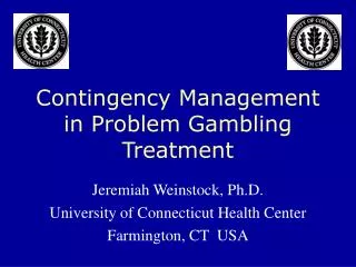 Contingency Management in Problem Gambling Treatment