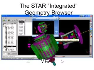 The STAR “Integrated&quot; Geometry Browser