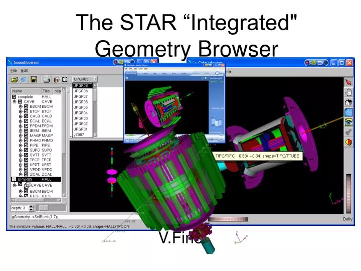 the star integrated geometry browser