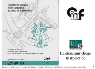 editions univ liege @skynet be