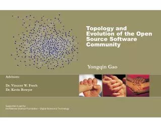 Topology and Evolution of the Open Source Software Community