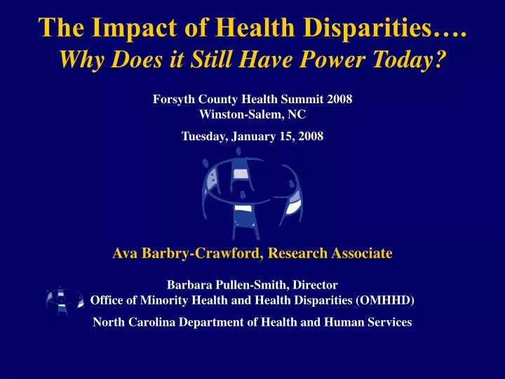 the impact of health disparities why does it still have power today