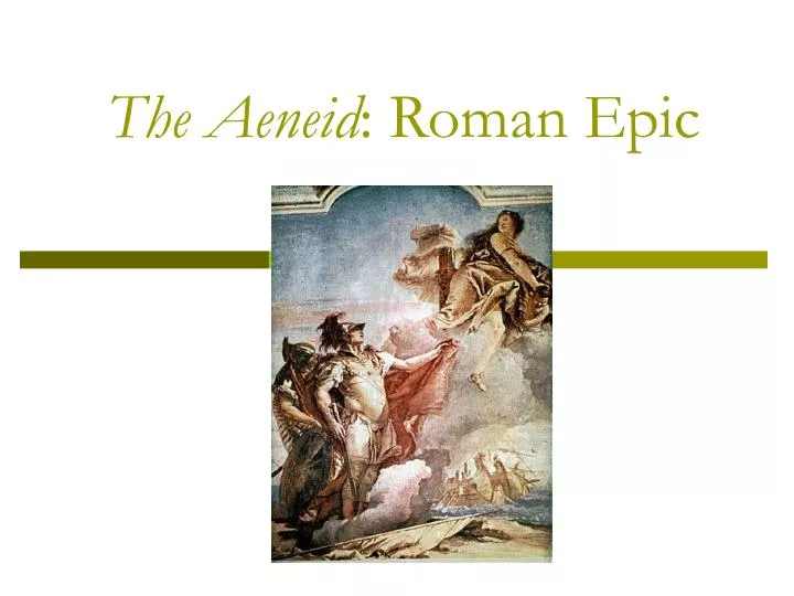 the aeneid roman epic