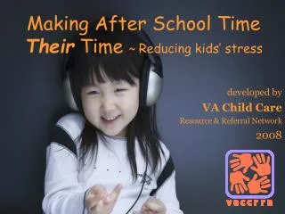 Making After School Time Their Time ~ Reducing kids’ stress