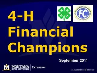 4-H Financial Champions