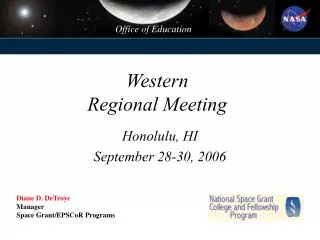 Western Regional Meeting