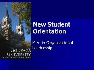 New Student Orientation